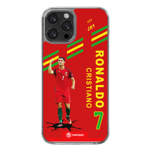 Coque joueur CRISTIANO RONALDO CR7 PORTUGAL - TEAMCOQUES