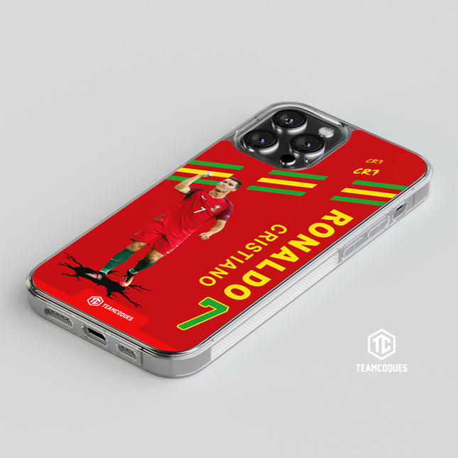 Coque joueur CRISTIANO RONALDO CR7 PORTUGAL - TEAMCOQUES