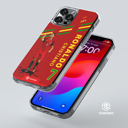 Coque joueur CRISTIANO RONALDO CR7 PORTUGAL - TEAMCOQUES