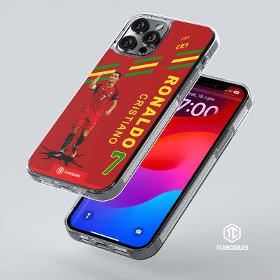Coque joueur CRISTIANO RONALDO CR7 PORTUGAL - TEAMCOQUES