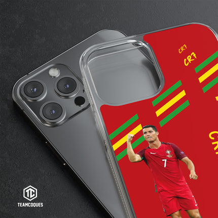 Coque joueur CRISTIANO RONALDO CR7 PORTUGAL - TEAMCOQUES