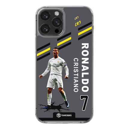 Coque joueur CRISTIANO RONALDO CR7 REAL MADRID - TEAMCOQUES