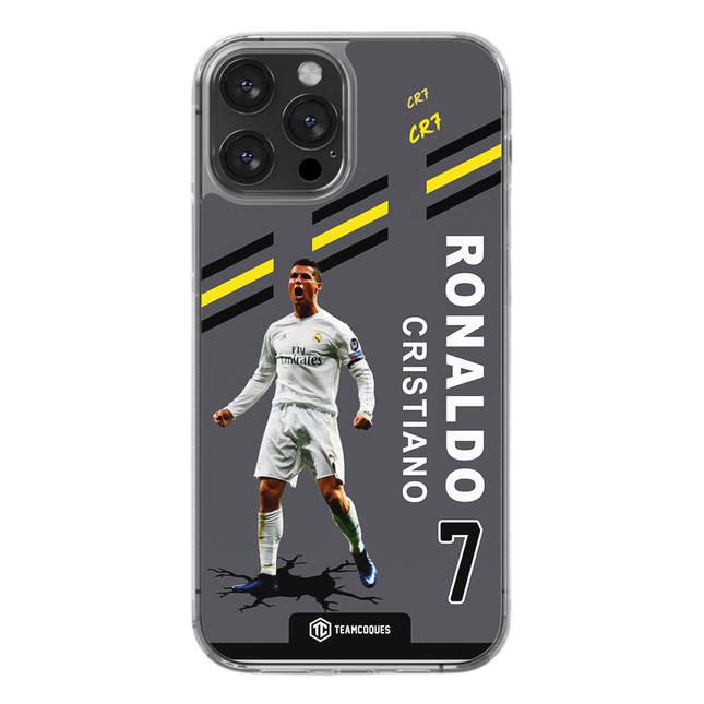 Coque joueur CRISTIANO RONALDO CR7 REAL MADRID - TEAMCOQUES