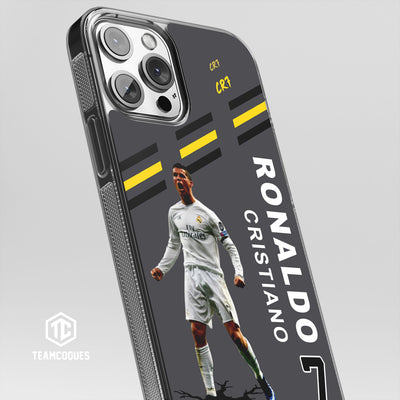 Coque joueur CRISTIANO RONALDO CR7 REAL MADRID - TEAMCOQUES