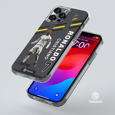 Coque joueur CRISTIANO RONALDO CR7 REAL MADRID - TEAMCOQUES