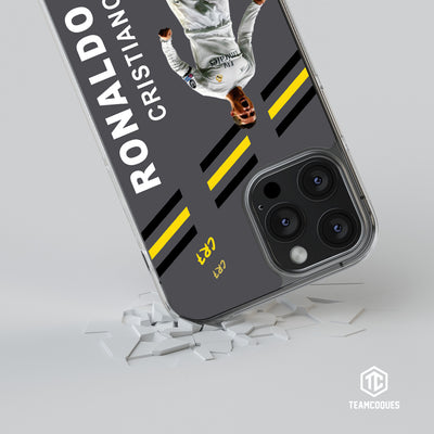 Coque joueur CRISTIANO RONALDO CR7 REAL MADRID - TEAMCOQUES