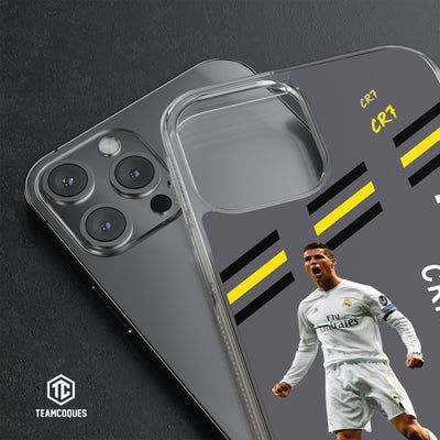Coque joueur CRISTIANO RONALDO CR7 REAL MADRID - TEAMCOQUES