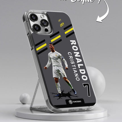 Vidéo Coque joueur CRISTIANO RONALDO CR7 REAL MADRID - TEAMCOQUES