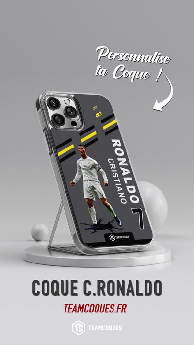 Vidéo Coque joueur CRISTIANO RONALDO CR7 REAL MADRID - TEAMCOQUES