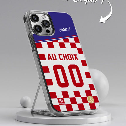 Vidéo Coque foot CROATIE personnalisable - TEAMCOQUES
