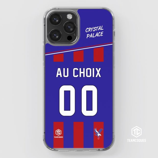 Coque foot CRYSTAL PALACE personnalisable - TEAMCOQUES