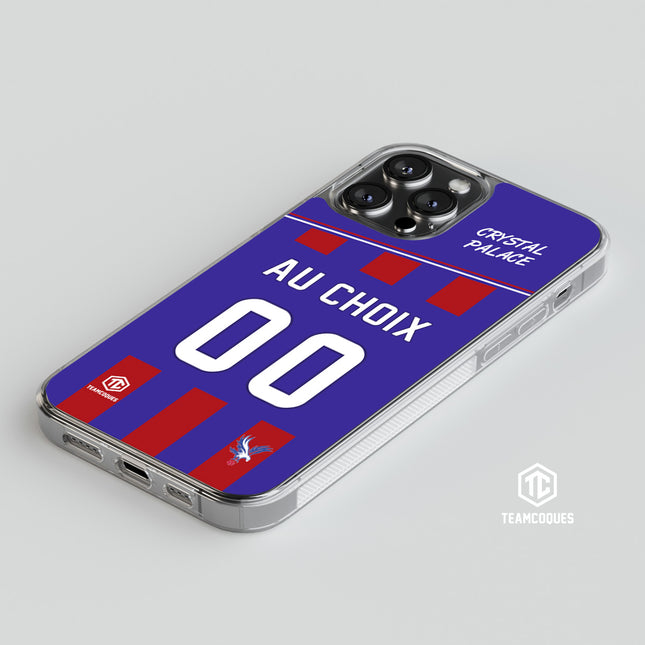 Coque foot CRYSTAL PALACE personnalisable - TEAMCOQUES