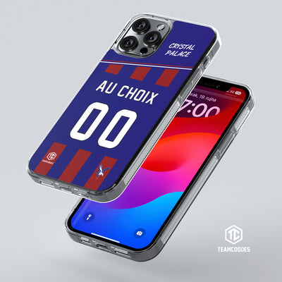 Coque foot CRYSTAL PALACE personnalisable - TEAMCOQUES