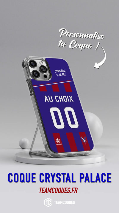 Vidéo Coque foot CRYSTAL PALACE personnalisable - TEAMCOQUES