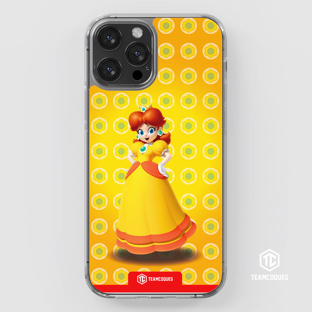 Coque design SUPER MARIO - DAISY - TEAMCOQUES