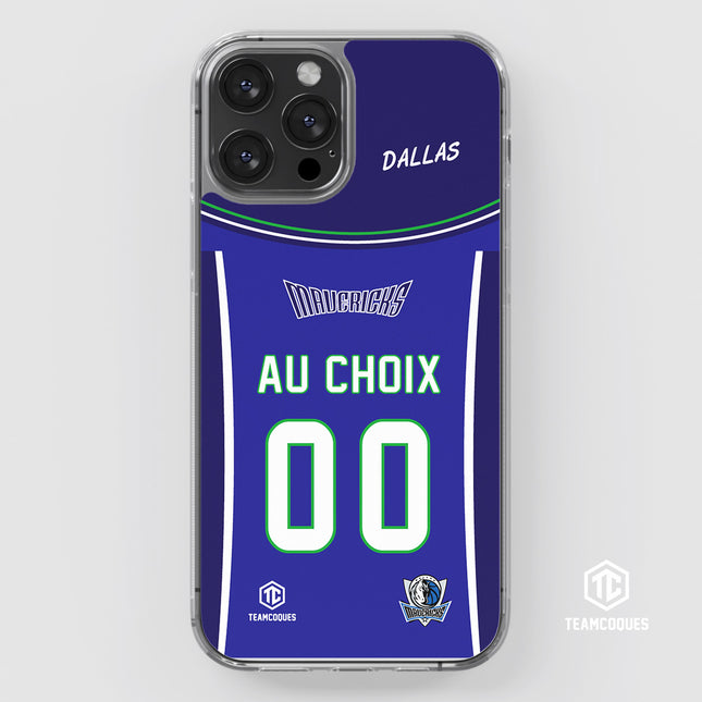 Coque basket NBA DALLAS MAVERICKS personnalisable - TEAMCOQUES