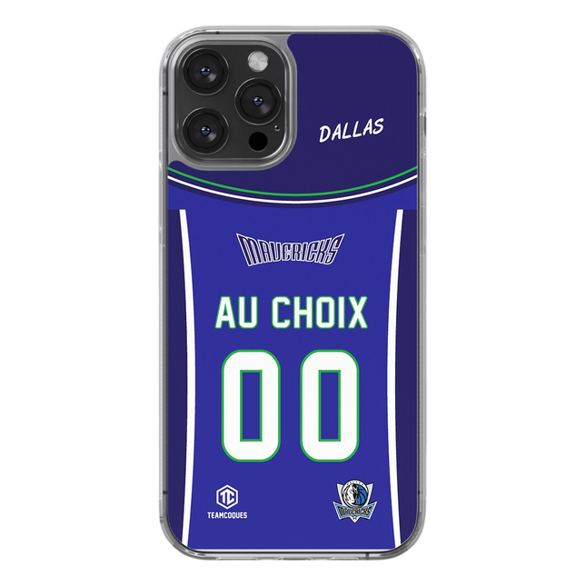 Coque basket NBA DALLAS MAVERICKS personnalisable - TEAMCOQUES