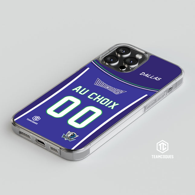 Coque basket NBA DALLAS MAVERICKS personnalisable - TEAMCOQUES