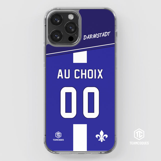 Coque foot DARMSTADT personnalisable - TEAMCOQUES