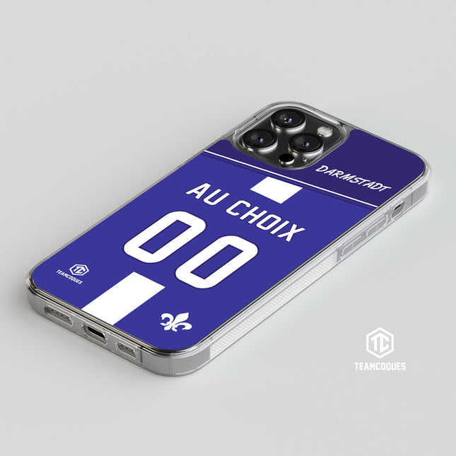 Coque foot DARMSTADT personnalisable - TEAMCOQUES