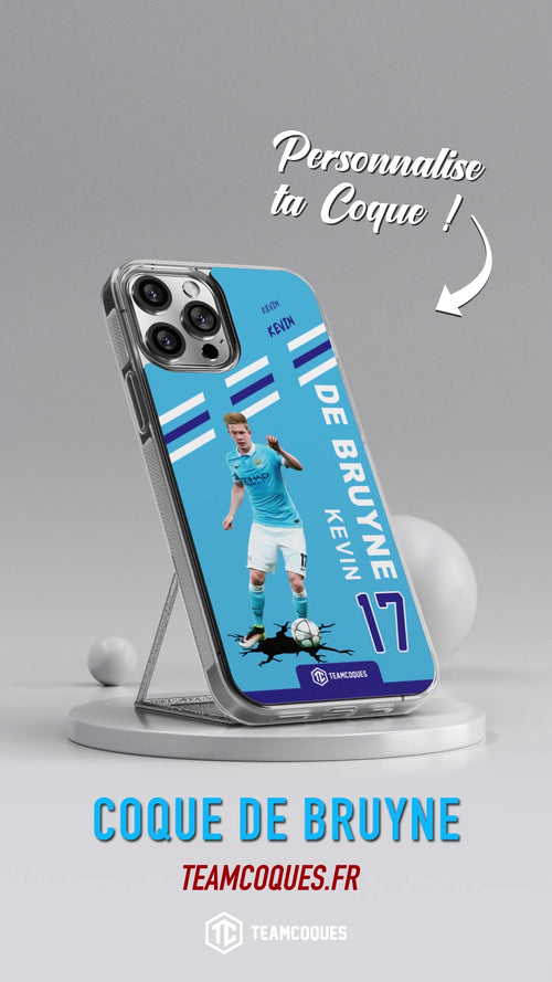 Vidéo Coque joueur KEVIN DE BRUYNE MANCHESTER CITY - TEAMCOQUES