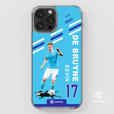 Coque joueur KEVIN DE BRUYNE MANCHESTER CITY - TEAMCOQUES