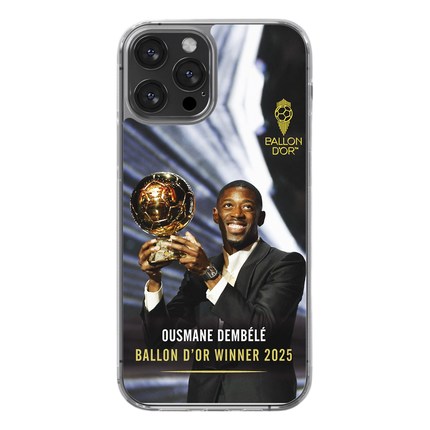 Coque joueur OUSMANE DEMBELE DEMBÉLÉ BALLON D'OR PARIS SG - TEAMCOQUES