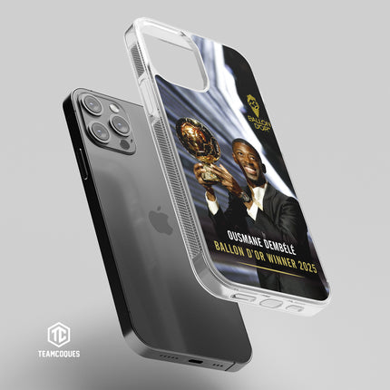 Coque joueur OUSMANE DEMBELE DEMBÉLÉ BALLON D'OR PARIS SG - TEAMCOQUES