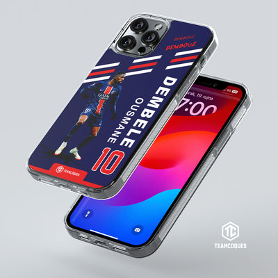 Coque joueur OUSMANE DEMBELE PARIS PSG - TEAMCOQUES