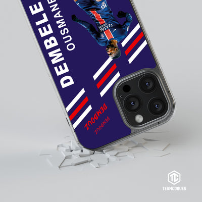 Coque joueur OUSMANE DEMBELE PARIS PSG - TEAMCOQUES
