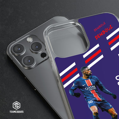 Coque joueur OUSMANE DEMBELE PARIS - TEAMCOQUES