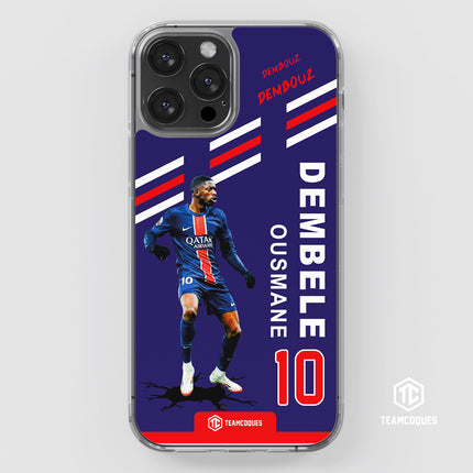Coque joueur OUSMANE DEMBELE PARIS - TEAMCOQUES