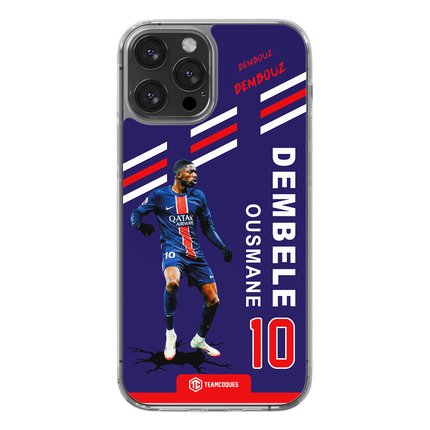 Coque joueur OUSMANE DEMBELE PARIS - TEAMCOQUES