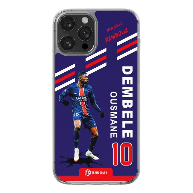 Coque joueur OUSMANE DEMBELE PARIS - TEAMCOQUES