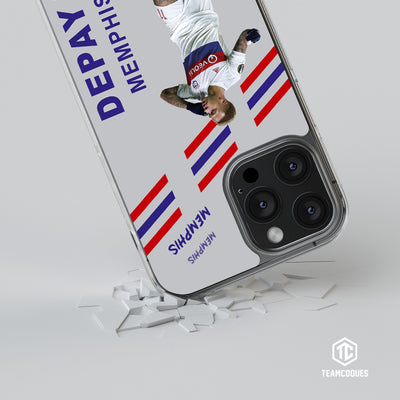 Coque joueur MEMPHIS DEPAY LYON OL - TEAMCOQUES
