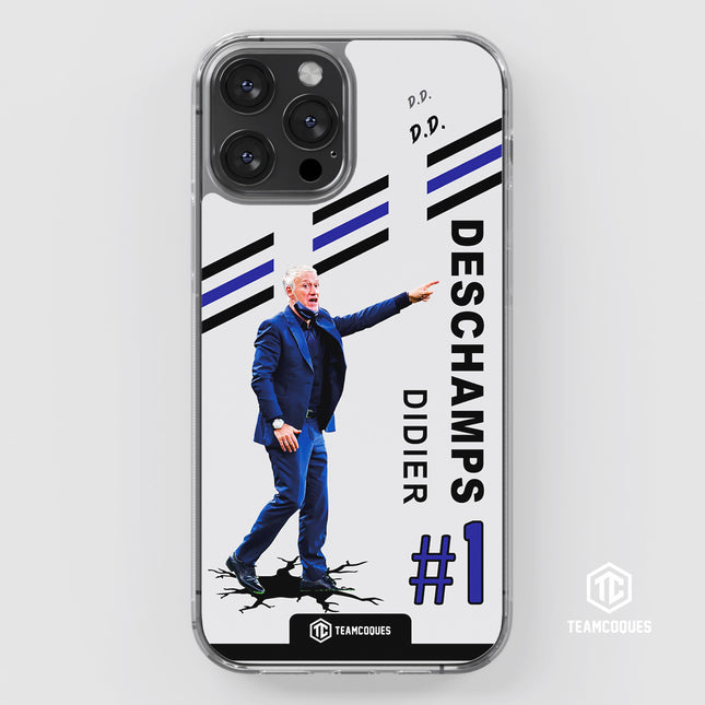 Coque joueur DIDIER DESCHAMPS COACH ENTRAÎNEUR SÉLECTIONNEUR FRANCE - TEAMCOQUES