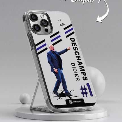 Vidéo Coque joueur DIDIER DESCHAMPS COACH ENTRAÎNEUR SÉLECTIONNEUR FRANCE - TEAMCOQUES