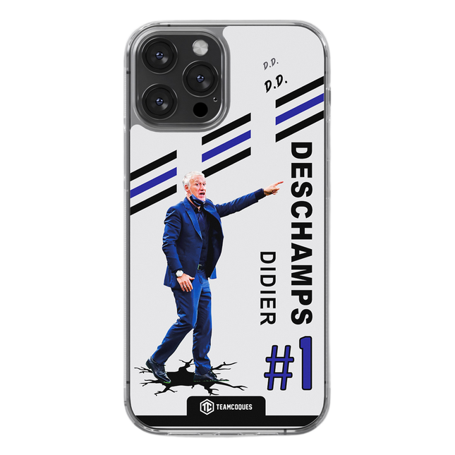 Coque joueur DIDIER DESCHAMPS COACH ENTRAÎNEUR SÉLECTIONNEUR FRANCE - TEAMCOQUES
