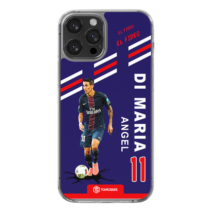 Coque joueur ANGEL DI MARIA PARIS - TEAMCOQUES