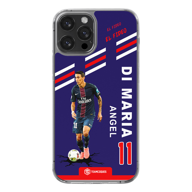 Coque joueur ANGEL DI MARIA PARIS - TEAMCOQUES