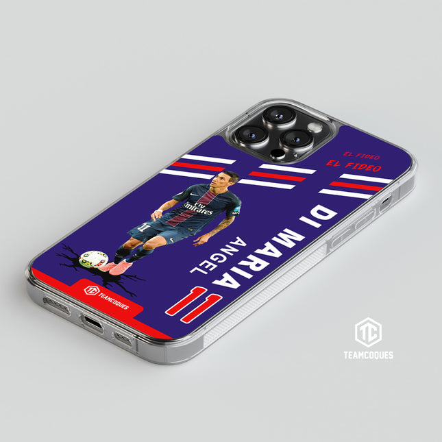 Coque joueur ANGEL DI MARIA PARIS - TEAMCOQUES