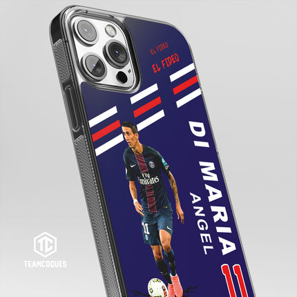 Coque joueur ANGEL DI MARIA PARIS PSG - TEAMCOQUES