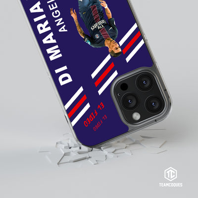 Coque joueur ANGEL DI MARIA PARIS PSG - TEAMCOQUES