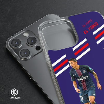 Coque joueur ANGEL DI MARIA PARIS PSG - TEAMCOQUES