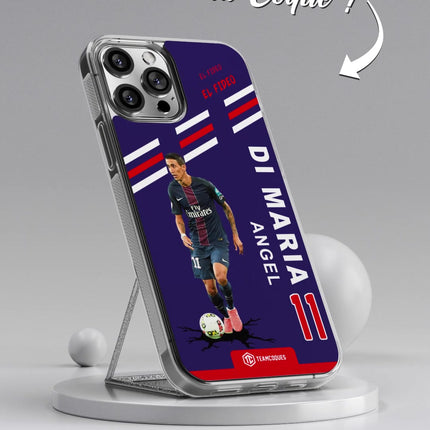 Vidéo Coque joueur ANGEL DI MARIA PARIS - TEAMCOQUES