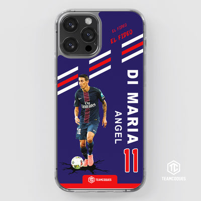 Coque joueur ANGEL DI MARIA PARIS - TEAMCOQUES