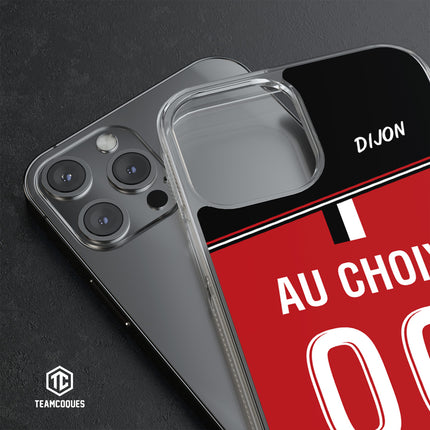 Coque foot DIJON FCO DFCO personnalisable - TEAMCOQUES