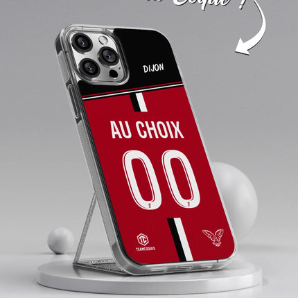 Vidéo Coque foot DIJON FCO DFCO personnalisable - TEAMCOQUES