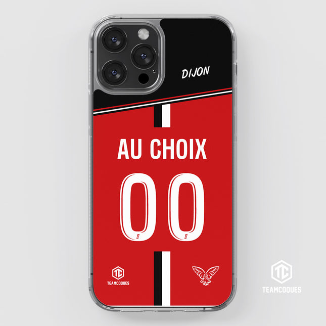 Coque foot DIJON FCO DFCO personnalisable - TEAMCOQUES