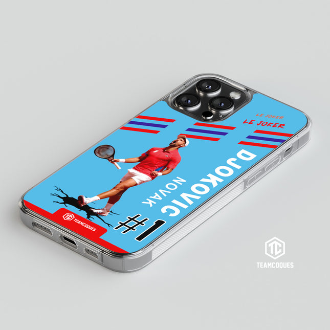 Coque joueur NOVAK DJOKOVIC TENNIS - TEAMCOQUES